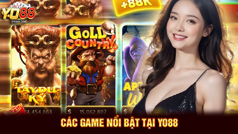 Các game nổi bật tại Yo88